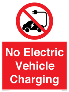No Electric Vehicle Charging